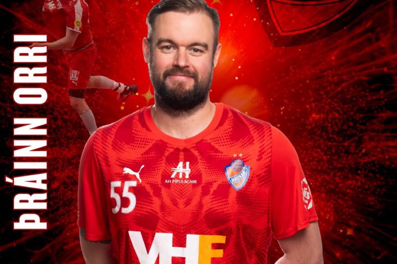 Þráinn Orri, markvörður meistaraflokks karla í handbolta